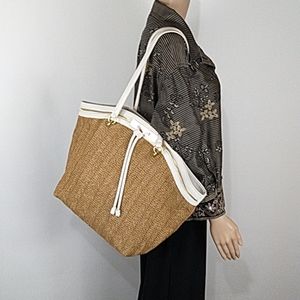Olivia + Joy | Large Straw Bag
